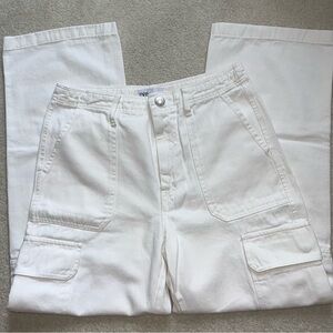 Zara White cargo jeans